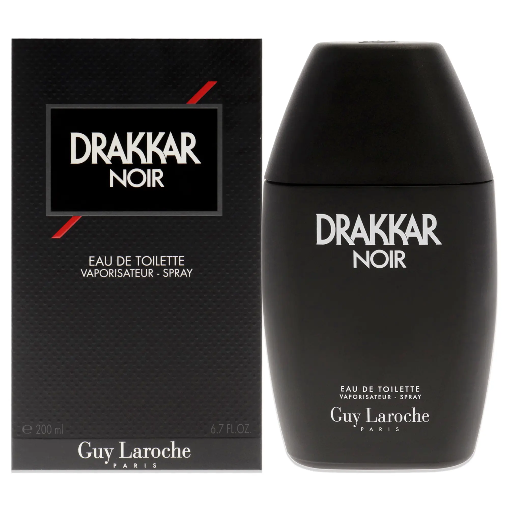 Guy Laroche Drakkar Noir Men’s EDT Spray 6.7 oz, Classic Masculine Cologne, Long-Lasting Fragrance Gift for Him