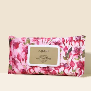 Gentle Chamomile Soothing Moisture Wipes by Nakery Pure, Refresh Formula, 30 Count, for US Beauty & Personal Care Intimate Feminine Care Use