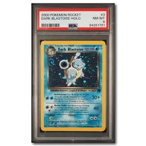 PSA 8 Dark Blastoise Team Rocket Holo