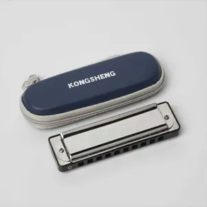 KONGSHENG AM20 10-Hole Harmonica – Easy to Play, Bright Tone, Durable Build