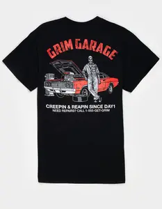 GRIM DAYS Garage Mens Tee