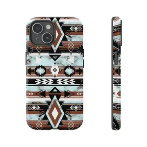 Trendy Aztec Phone Case Aztec iPhone Case Western Phone Case Western iphone Case Western Gift Cowgirl Phone Case Western Accessories Rodeo Gift Phone case Phone Cover Hard Case Tough 2-piece Phone Case Compatible with iPhone 17 Pro , Samsung Galaxy S25