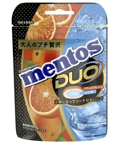 Mentos Duo - Blood Orange and Soda
