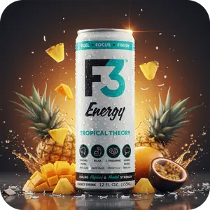 F3 Tropical Theory Energy - 12 Pack - Energy - Focus - Functional Beverage