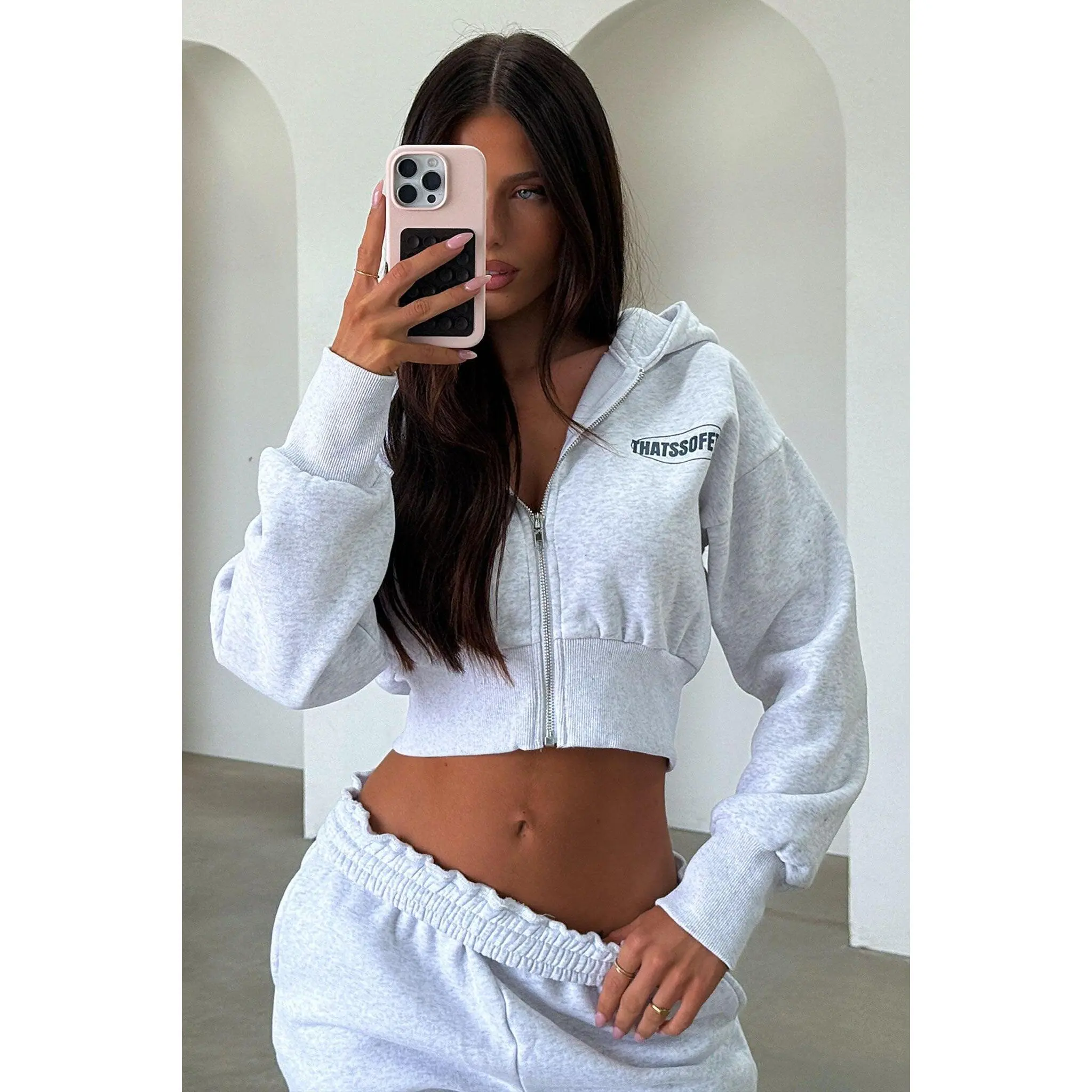 Series 10 Cropped Jacket - Grey