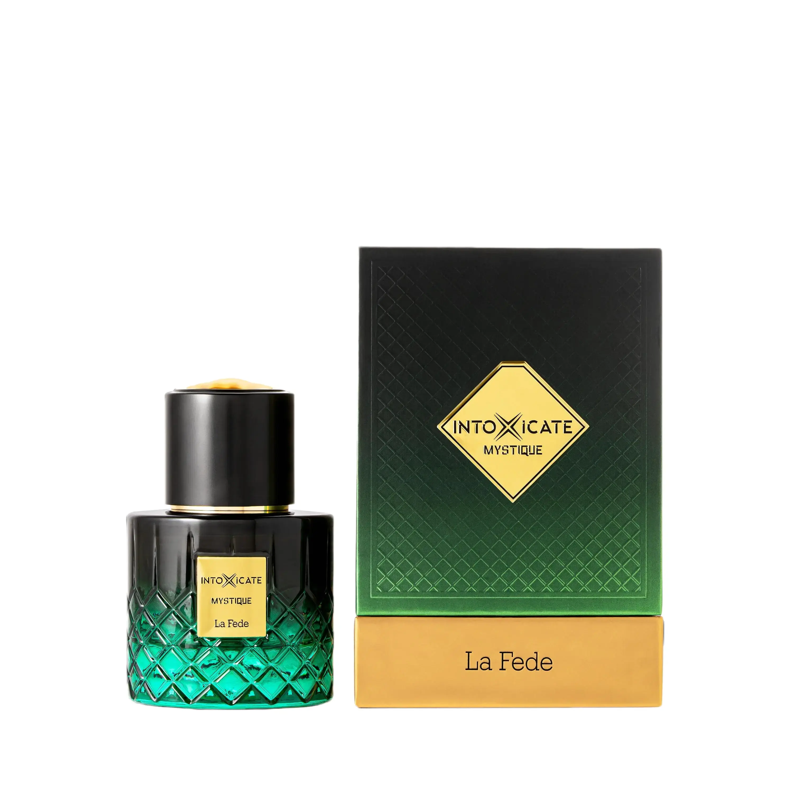 Khadlaj La Fede Intoxicate Mystique for Men Extrait de Parfum Spray, 3.4 Ounce