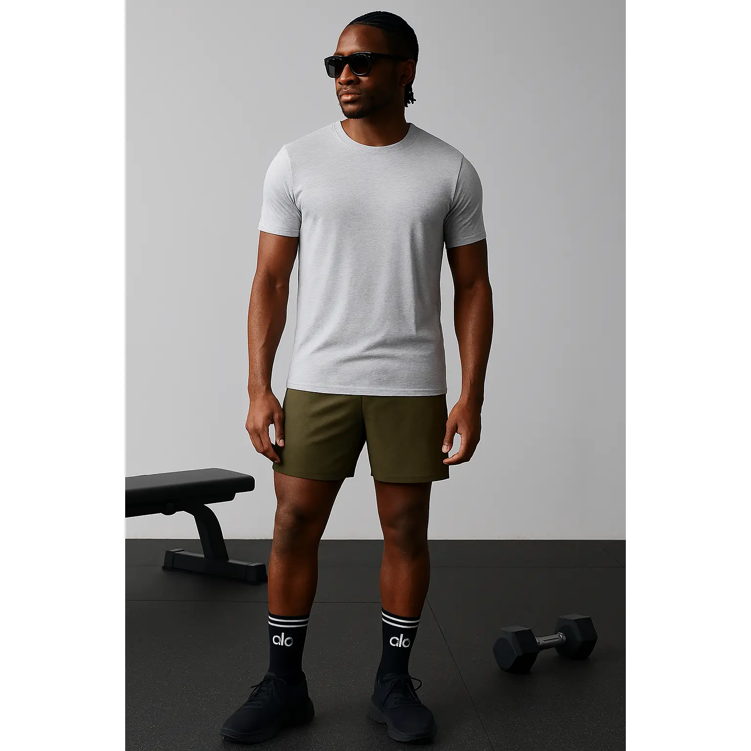 7" Trainer Short (Olive)