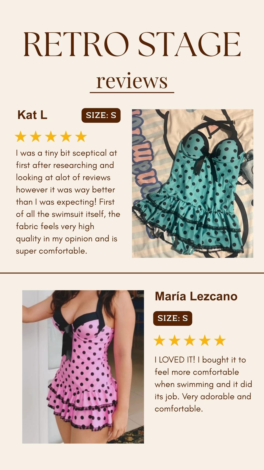 Blue 1940s Halter Polka Dots Bow One-Piece Swimsuit