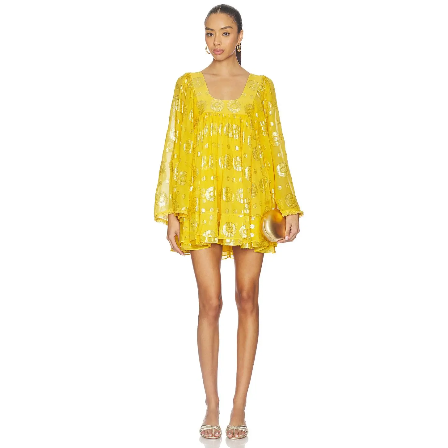Alexis Juliette Dress in Marigold - TikTok Shop