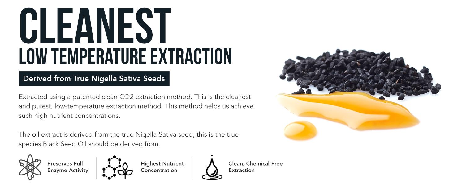 Triquetra TQ-Advanced 4X 25mg Black Seed Extract Capsules | 20% Thymoquinone (TQ) | Black Seed Oil (Nigella sativa) | Inflammation support | Immunity Support