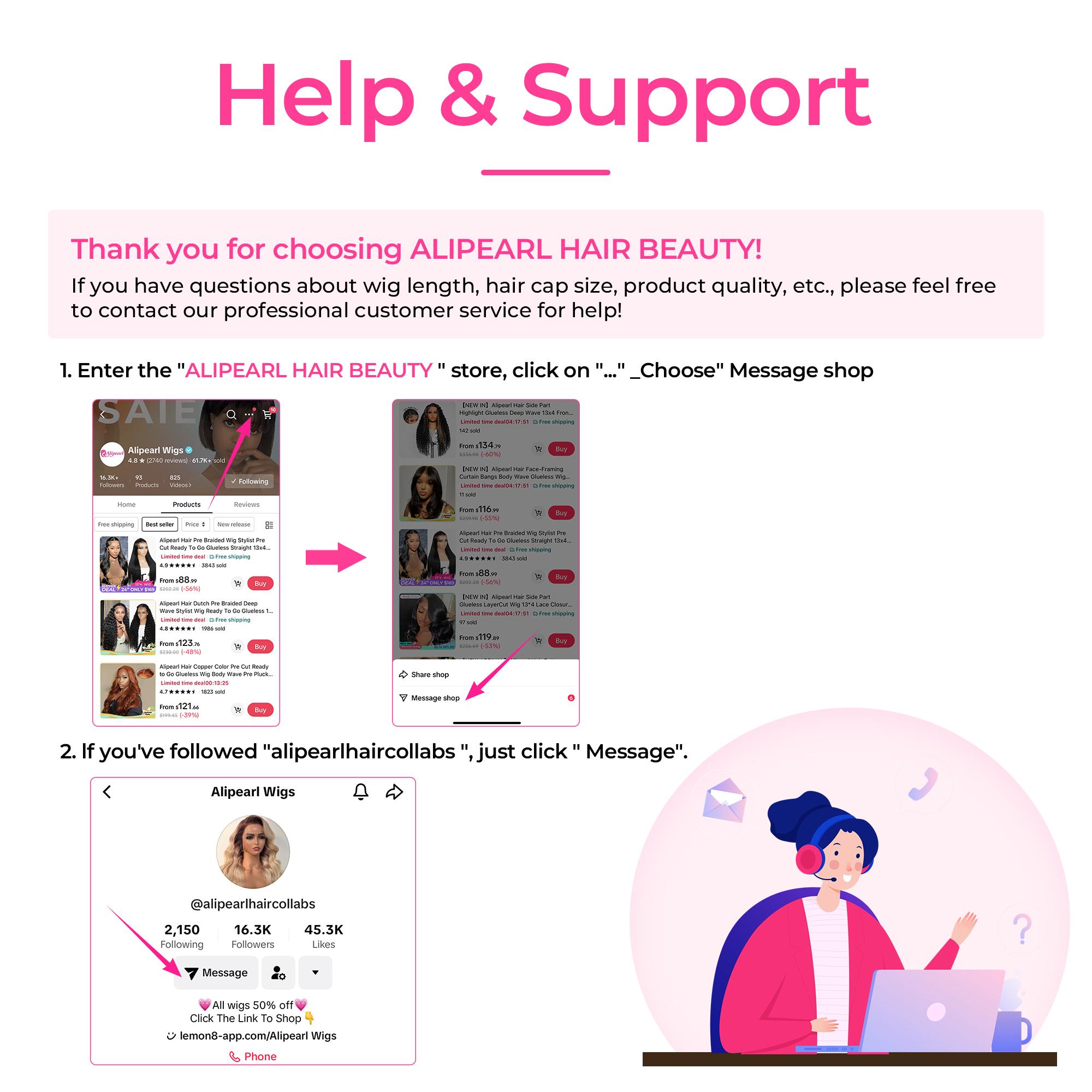 [Spring 2026] Alipearl Hair Copper Color Pre Cut Ready to Go Glueless Wig Body Wave Pre Plucked 5x7 Lace Closure Wig 13x4 Lace Frontal Wig