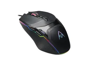 ADESSO iMouse X5 Black 6 Buttons 1 x Wheel USB Wired Optical RGB Illuminated Gaming Mouse
