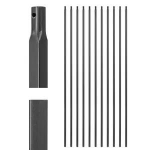 VEVOR Staircase Balusters 11 Pack 44 Inch Carbon Steel Stair Balusters Indoor Spindle