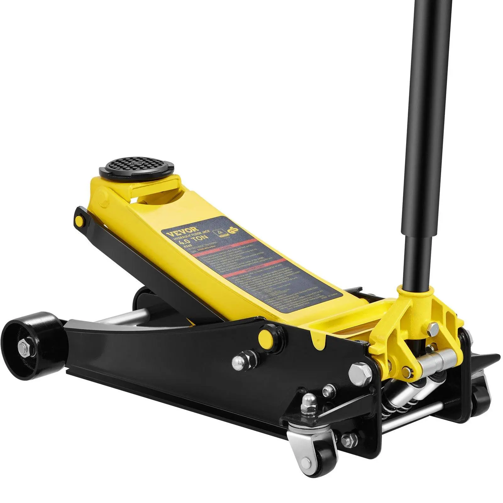 【Summerfinds】VEVOR Low Profile Floor Jack Heavy Duty Steel Dual Piston Rapid Pump Portable Car Wheel VEVOR Super Brand Day, Car Repair Tools, Wheel Service Tools, Tire Change Tool