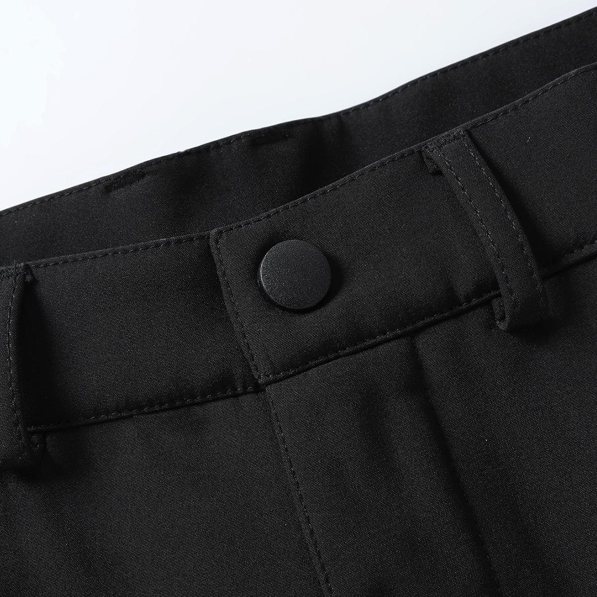 Men's windproof tactical pants with belt - outdoor skiing and hiking pants with zippered pockets, warm and comfortable fleece lining, expedition gear suitable for outdoor activities - men's gift recommendation softshell