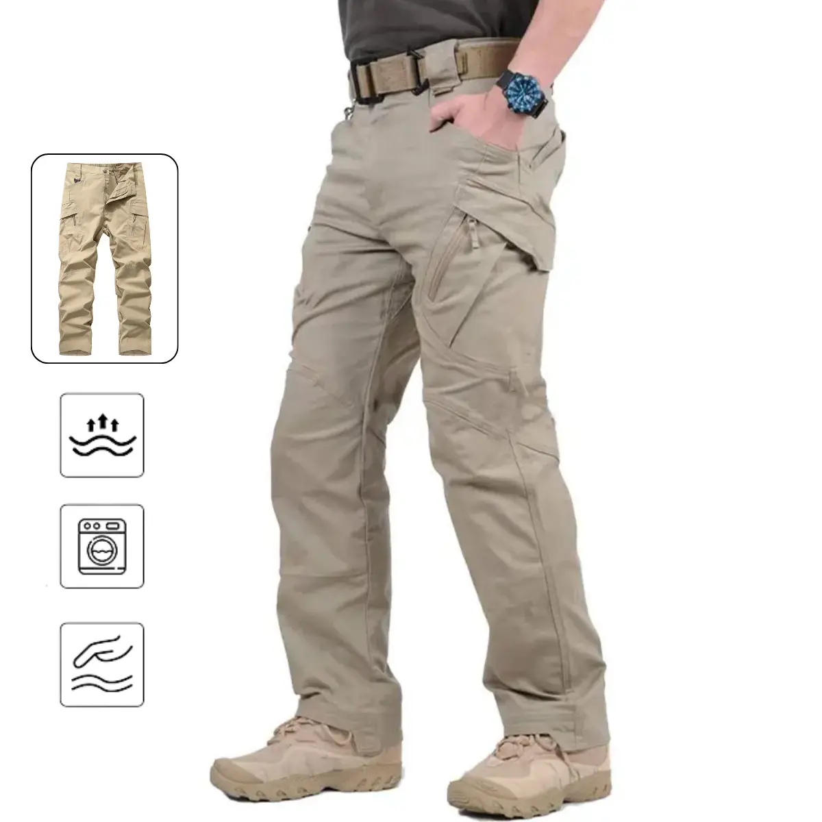 Men's Utility Tactical Pants - Durable Multi-Pocket Workwear for Hiking, Work & Everyday Casual Outfits, essential piece, must have item, wardrobe staple, everyday wear, trendy style, wardrobe essential