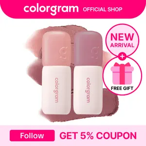 Colorgram Blurry Lip Duo | Nude Blur Tint Velvet & Comfort Lip & Cheek for Effortless Makeup