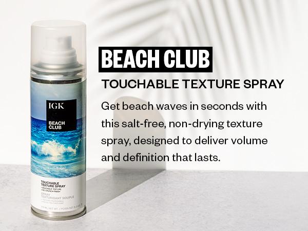 IGK MISTRESS + BEACH CLUB TRAVEL SIZE BUNDLE | Mistress Travel Size + Beach Club Travel Size | Smooth + Shine + Nourishment | 110ml | 3.7 oz