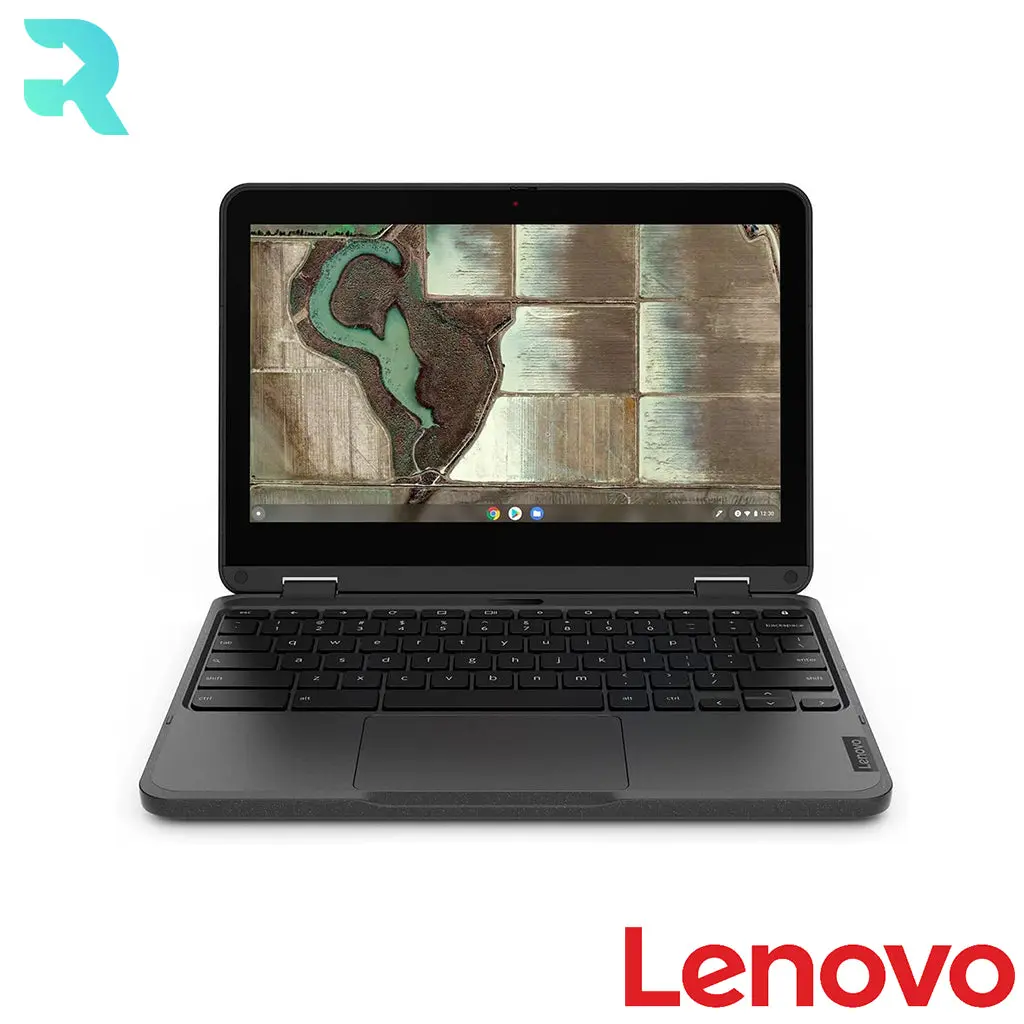 Refurbished Lenovo Chromebook 500e 3rd Gen Laptop - 11.6" Display, WiFi, 8GB RAM, 64GB Storage, Black, Very Good Condition, Model 82JCS03R00