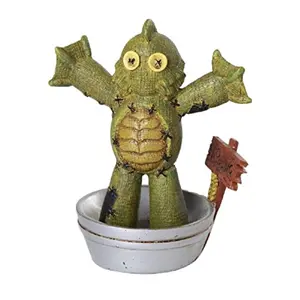 Pinhead Monsters Lagoon Creature Classic Monster Sewing Doll Figurine Tabletop Display 4.15 Inch