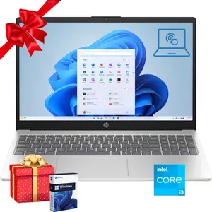 HP 15.6" Touchscreen Laptop, Copilot AI,up to 32GB RAM, 512GB SSD,Intel 13th Core i3-1315U(Up to 4.5GHz), Win 11 Pro,Intel UHD Graphics, Wi-Fi 6