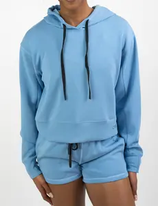 Luxe Hoodie | Sky Blue