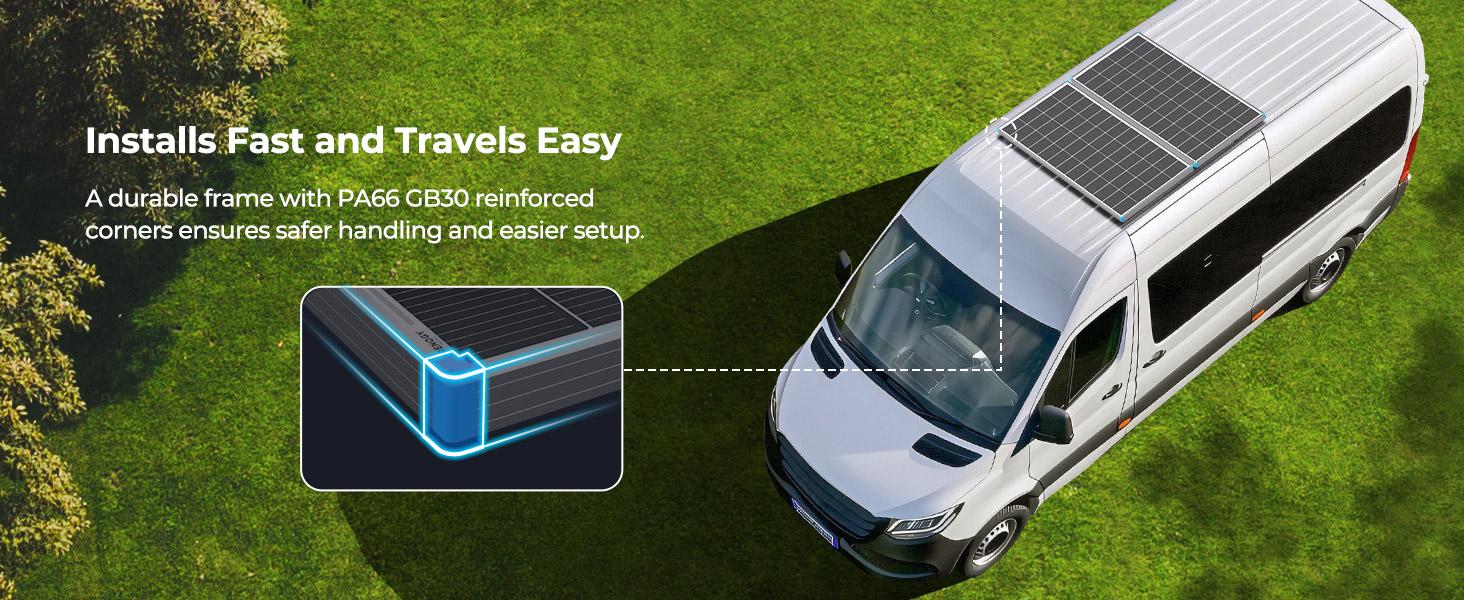 Renogy 200W Solar Panel 24V | 25% High-Efficiency N-Type, 16BB Solar Panel for RV, Marine, Rooftop, Farm & Off-Grid Applications