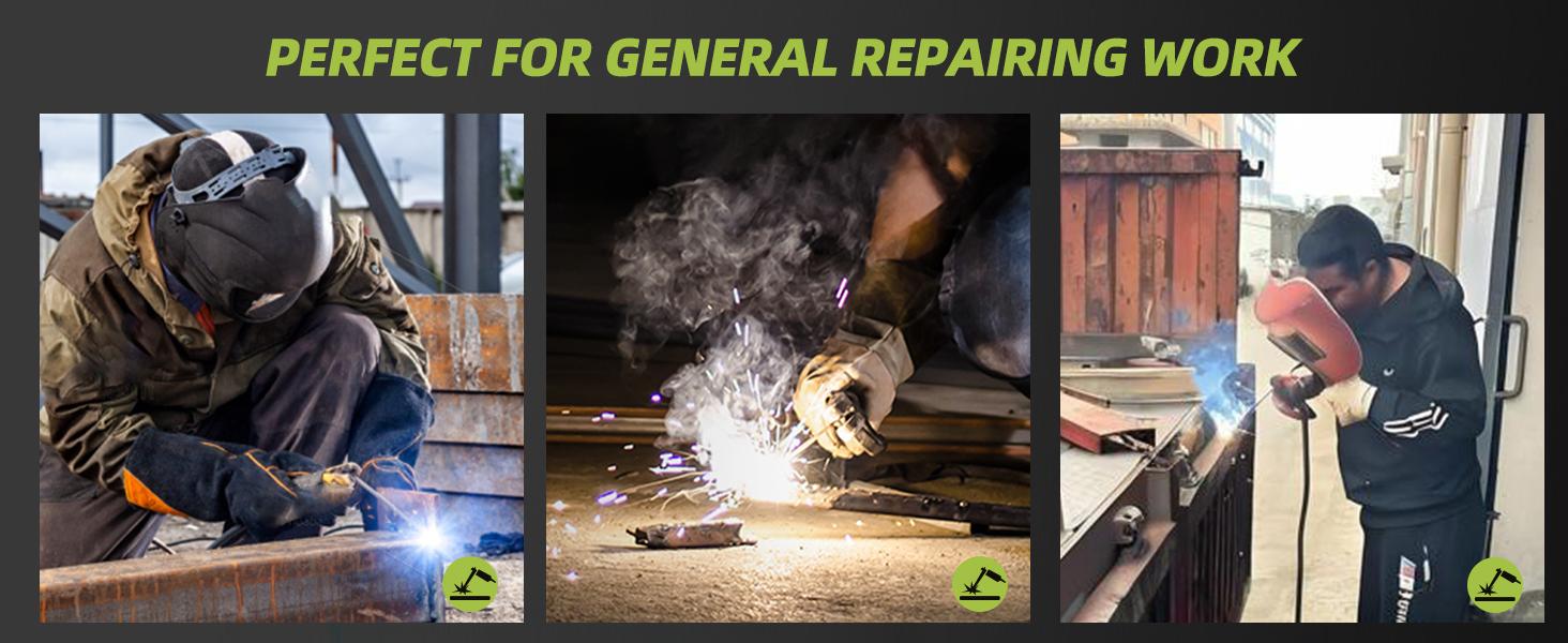 SEESE 155Amp MINI Portable Welding Machine, AC 110/220V Smart Conversion, Compact and Lightweight Design, Ideal for Home, DIY Projects, Easy to Carry