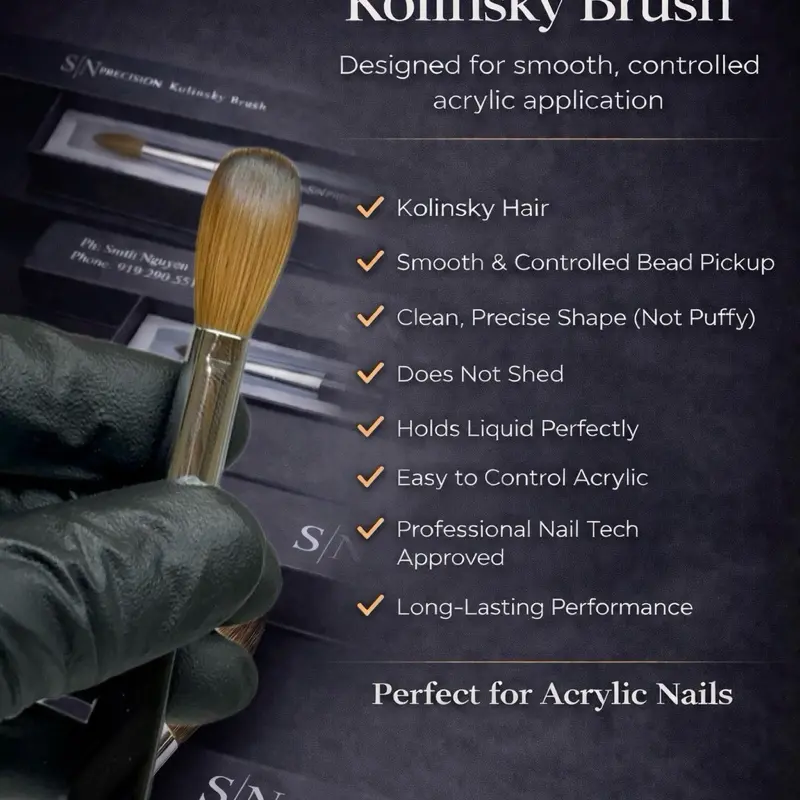 Premium Kolinsky brush #14