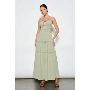 The Gigi Gingham Maxi Dress