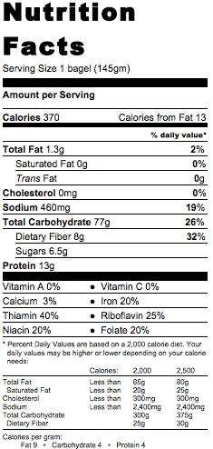 New Yorker Bagels - Whole Wheat Bagels Vegan & Kosher Hand-Rolled - Shipped Fresh 2-Day Shipping Included - Food