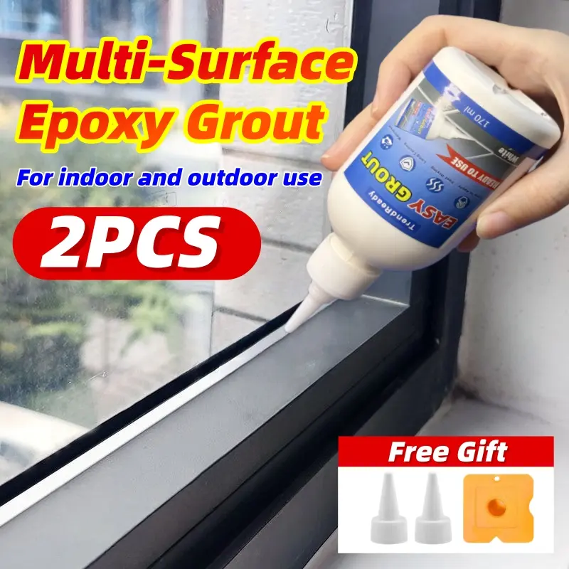 2PCS Grout Filler, Kitchen Cabinet CountertopWaterproof Adhesive Sealant, caulking sealant, grout,adhesive glue for bathroom tiles, grout sealer, tile grout,Halloween, Heavy-duty Super Glue, Living RoomWashbasin Ceramic Tile Grout Floor Tiles