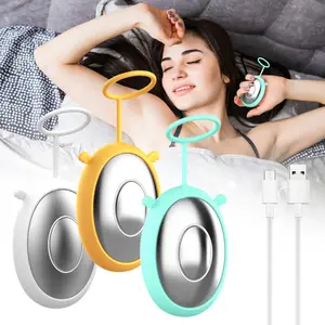 Handheld Sleep Device with Strap, Ideal Gifts for Relaxation, Stress Relief, Insomnia,Improve Deep Sleep, Portable Sleep Device（1-Pack:White、Blue、Yellow）