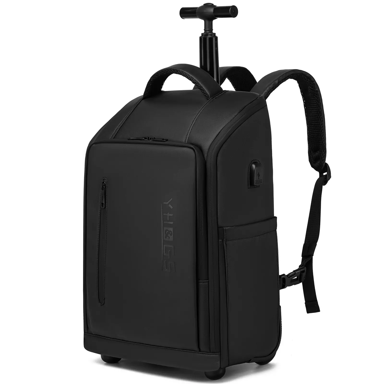 LUXIYIN Unisex Adults' 2-Wheel Oxford Fabric Multifunctional Travel Bag - 2-in-1 Wheeled Carry Bag, On the Road Commuting Luggage, Load Ease, Shoulder Relief, Easy Handling, 2 Wheels