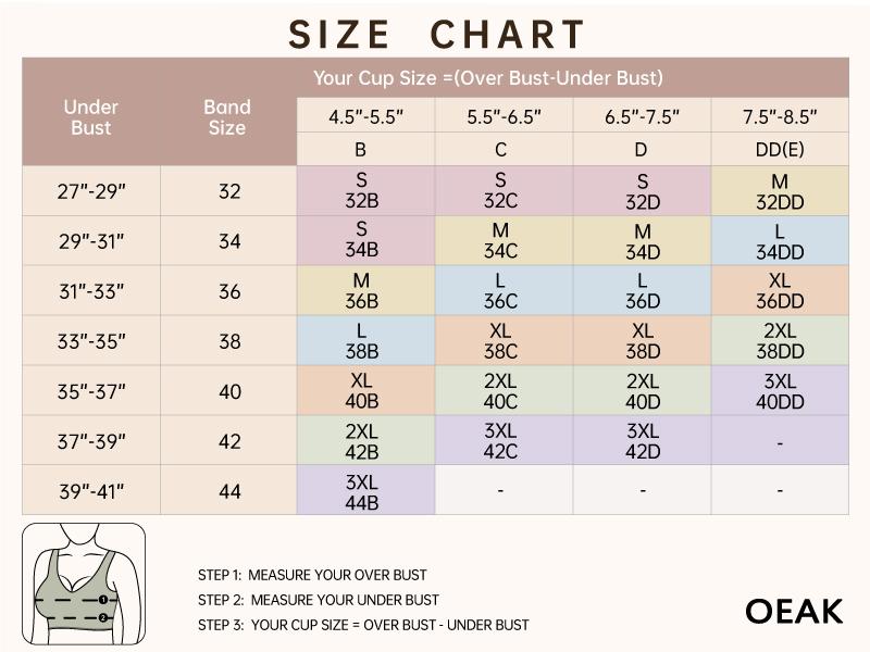 OEAK Seamless Scalloped Jelly Bras for Women No Underwire Wireless Push Up Bra Soft Support Full Coverage Comfort Everyday Bra