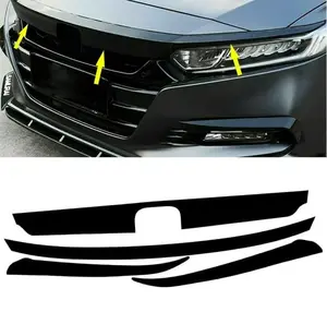 2018-2020 Xgen Accord Grill Chrome Delete Gloss Black