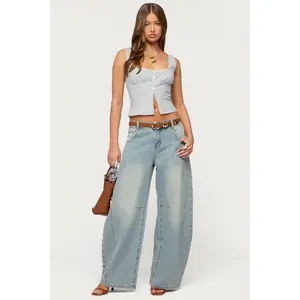 Ilara Low Rise Barel Jeans