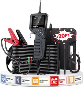 ANCEL PB600 Automotive Circuit Tester - Car Relay, Continuity Test Tool, Oscilloscope, Multimeter, 12V & 14V Vehicle Battery, Injector Test, Component Activation, Car Relay Tester, Automotive Continuity Tester