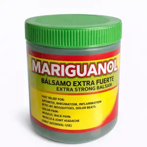 Mariguanol Extra Fuerte Balsamo Herbal Massage Gel – Warming Body Massage Formula for Relaxation & Skin Care, 125 g
