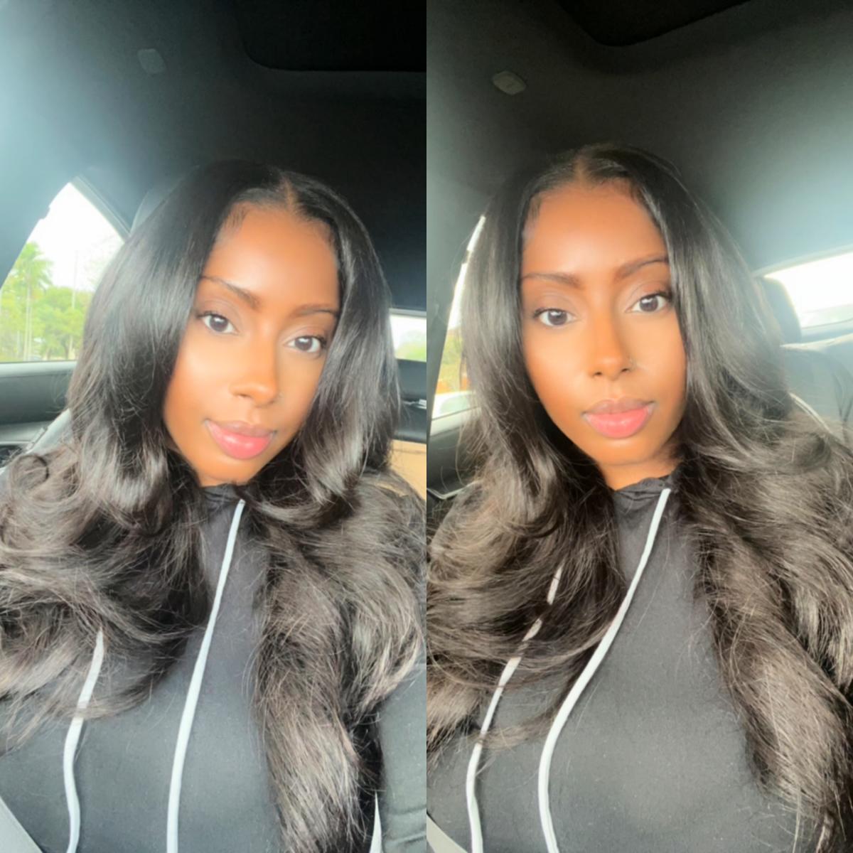 [Ashine] Hair 10A Straight/Body Wave Brazilian Virgin Human Hair Bundles 10 To 30 Inch 100% Unprocessed Straight Weave Hair Human Bundles