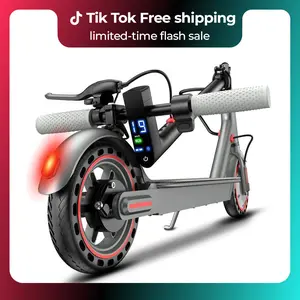 350W Motor Electric Scooter – 19 MPH Max Speed, 8.5" Honeycomb Solid Tires,12 Miles Range, Foldable Commuter Scooter with Dual Braking System & App Control E-Scooter