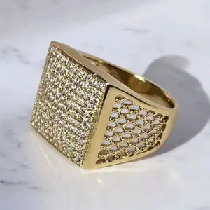 Anillo de oro laminado en 14kl