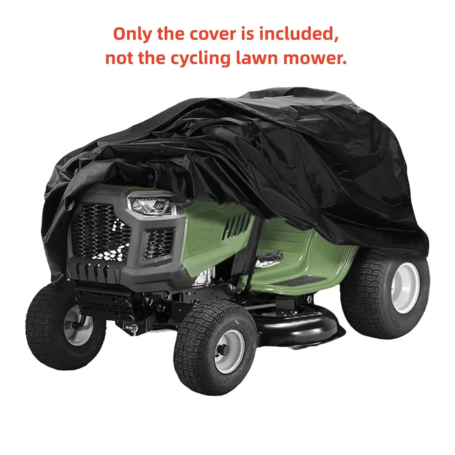1pc Heavy-Duty Riding Lawn Mower Cover, Outdoor Garden Mower Cover- Suitable for Heavy-duty Outdoor Lawn Mowers, Lawn Mower Accessories