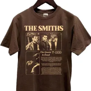 [Sale Up To 30%] The Smiths Music Band Shirt, The Smiths 90s Music Album Graphic Unisex Shirt, Gift for Men & Women