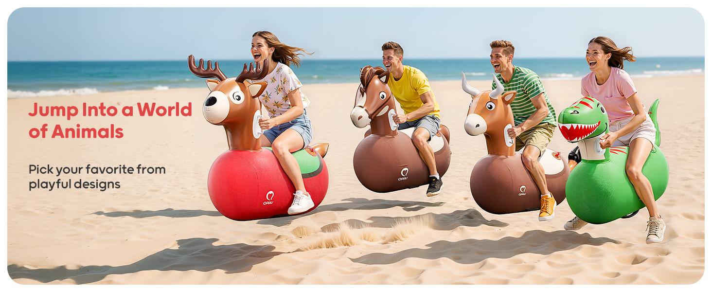 Bouncy Animal Toy Birthday Gift