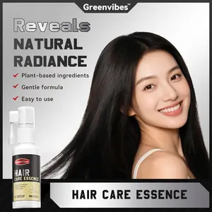 Greenvibes 4 Hair Care Essence  Containing Ingredients such as Butylene Glycol, Glycerin, and Polyaminoglycoside Condensates Enhance Strength and Vitality