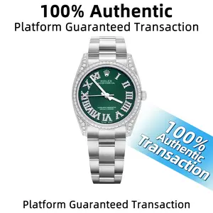 Rolex Oyster Perpetual 177200 Automatic Mechanical 31MM Green Dial Stainless Steel Ladies Watch WHT031290