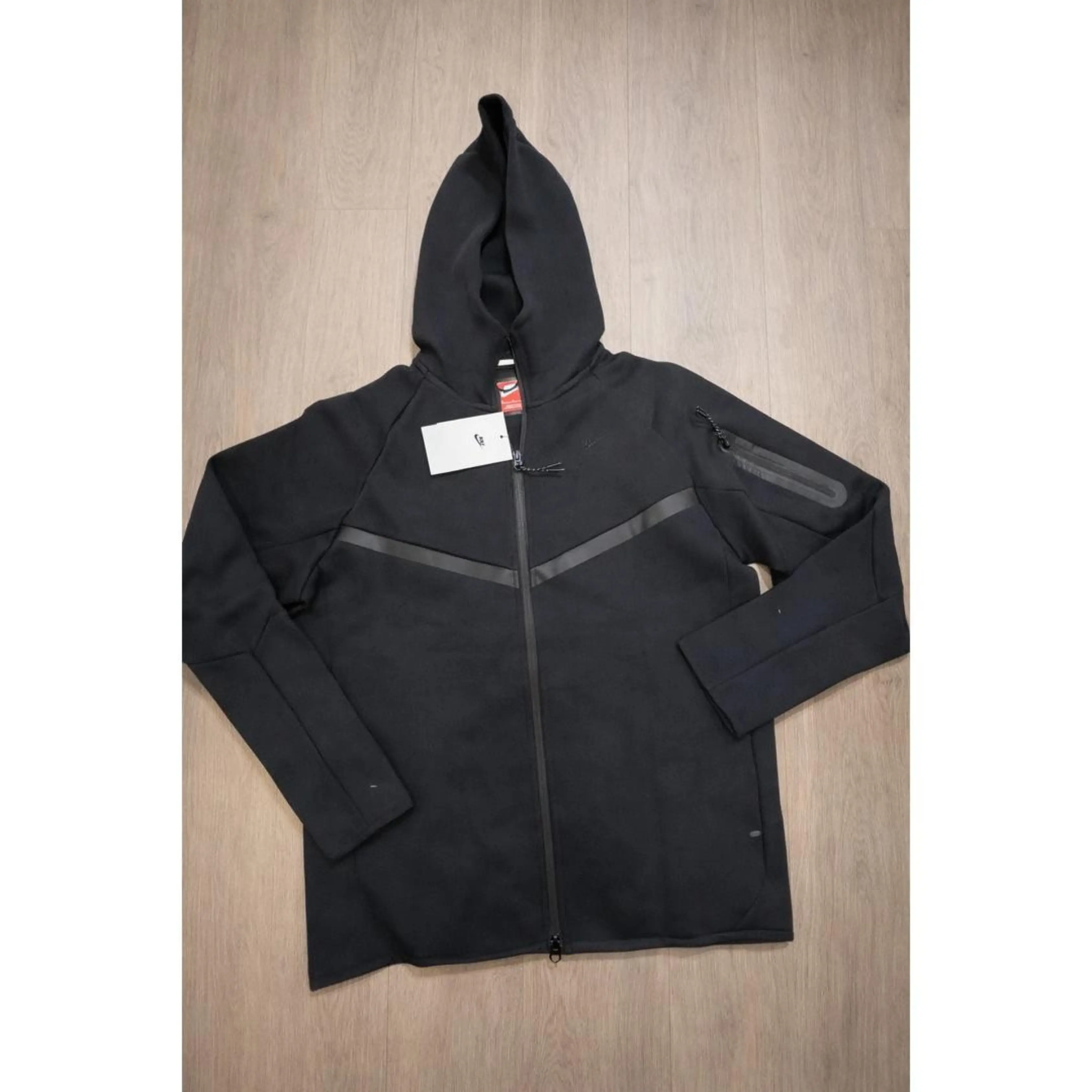 Black Sportswear Tech Suit