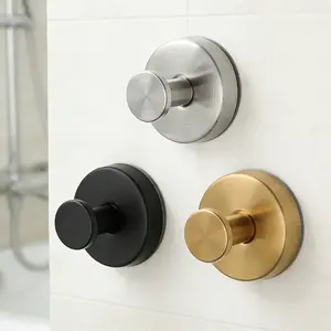 2026 Upgrade Suction Cup Hooks - No-Drill Stainless Steel Waterproof for Towels Shower Kitchen
