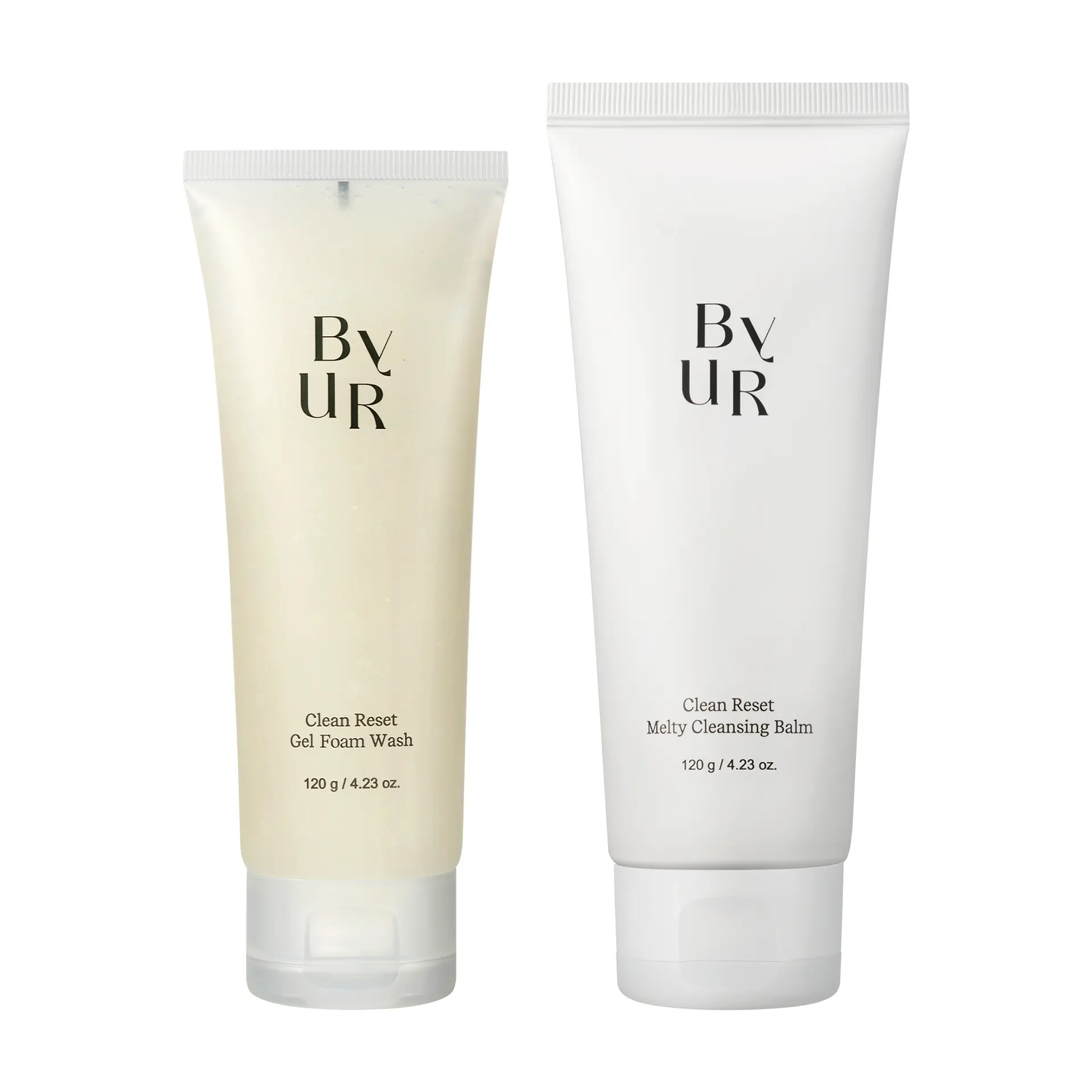 [ByUR] Clean Reset Double Cleansing Duo - Clean Reset Melty Cleansing Balm + Clean Reset Gel Foam Wash